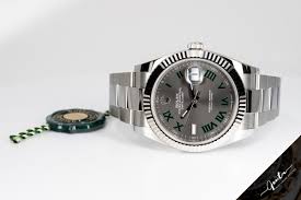 Nouvelles montres tous les jours. 2021 Datejust 41 Steel White Gold Wimbledon Slate Dial Roman Numerals Fluted Bezel Oyster Bracelet Genta