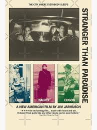 Stranger Than Paradise New-Wave" Poster for Sale by DannyVFilth | Redbubble