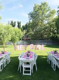 Hey Girl Baby Shower The Alison Show Outdoor Baby Shower Backyard Baby Showers Outdoor Baby