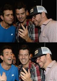The Intense Concentration Then Those Laughs Horsewoman Nkotb New Kids On The Block New Kids