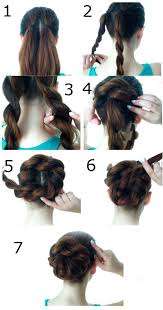 Step by step updo tutorial for medium hair. 3 Amazing Ideas Of Homecoming Hairstyles Step By Step Updos Easy Hairstyles Braided Hairstyles Easy Easy Work Hairstyles