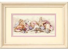 This is a great pattern with an easy to follow pattern pages. Dimensions Seashell Treasures Cross Stitch Kit 65035 123stitch