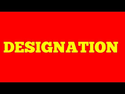 Designation Meaning Hindi In With Synonyms Youtube