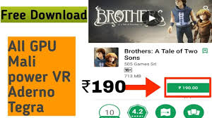 They must set out upon a journey to find and bring back the water of … Download Game Brothers A Tale Of Two Sons Mod Apk Wing75iztei