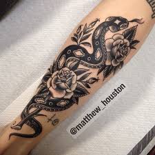 Snake tattoos represent potency and power. 34 Snakes Tattoo Ideas Snake Tattoo Traditional Tattoo Traditional Snake Tattoo