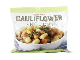 So it's higher in calories that a straight vegetable crust. Trader Joe S Cauliflower Gnocchi Hack Fn Dish Behind The Scenes Food Trends And Best Recipes Food Network Food Network