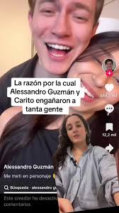 Mi resumen de toda la polémica de Alessandro Guzmán y Carito! Para darle un  cierre a toda la situación si es que ellos deciden dejar todo así! #fyp  #alessandroguzman #carito #waysuccess