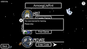 If Someone Post A You Were Banned For Hacking And They Claimed That They Aren T Hacking They Are Lying Amongus