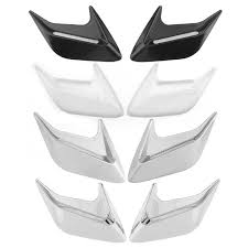 I checked out the price on vent covers and quickly realized i didn't want to spend $500.00 for a custom cover like ones i've seen on the internet. 2 Pcs Car Black Decorative Air Scoop Flow Intake Hood Vent Bonnet Universal Diy