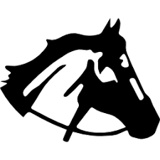 Horse Head Right Side View Silhouette Free Vector Icons Designed By Freepik Horse Head Silhouette Free Animal Icon