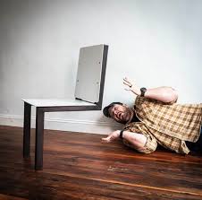 impossible 2 legged chair build john malecki floating chair floating table chair