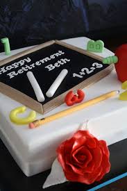 Birthday Cake For Computer Teacher With Name Pasteles De Sandy Teacher Birthday Cake Teacher Cakes School Cake