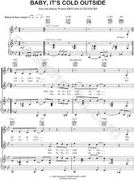 Ella Fitzgerald Baby It S Cold Outside Sheet Music In Bb Major Transposable Download Print Sku Mn0069184