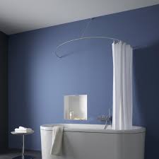 Round Shower Curtain Rod Target Round Shower Curtain Rod Freestanding Bath With Shower Bathtub Makeover
