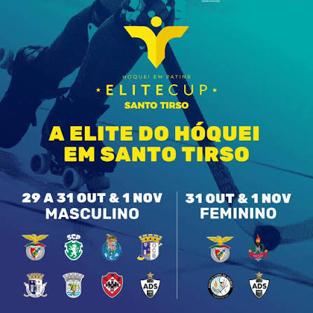 🏑 A ELITE CUP 2026 RUMA A SANTO TIRSO! 🏆 Est� confirmado o palco para um dos grandes momentos do h�quei em patins nacional. Pela primeira vez, a Elite Cup viaja at�
