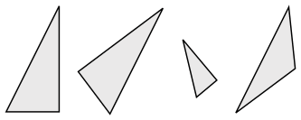 If two angles and the included side of one triangle are equal to two angles and included side of another triangle, then the triangles are congruent. Congruence Geometry Wikipedia