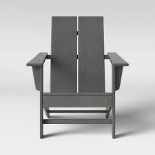 Moore Polywood Adirondack Chair Gray Project 62 In 2020 Polywood Adirondack Chairs Durable Chairs Contemporary Adirondack Chairs