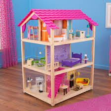 Chic Dollhouse By Kidcraftfurniture Barbie Ev Kolay Ev Dekorasyonu Bebek Evleri