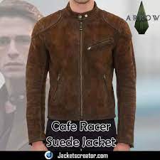 Colton Haynes Arrow Season 3 Roy Harper Suede Jacket Jackets Creator Suede Jacket Jackets Cafe Racer Jacket