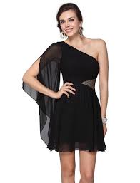 Amazon Com Ever Pretty Chiffon One Shoulder Casual Dress Plus Size Cocktail Dress 036 Cocktail Dress Prom One Shoulder Cocktail Dress Casual Dresses Plus Size