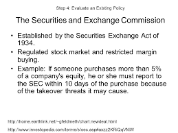 The Effectiveness Of The Securities And Exchange Commission