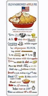 Recipe Flour Sack Dish Tea Towels American Apple Pie Desserts Apple Recipes Dessert Recipes