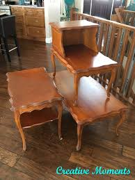 But i will not lie when i say i am a little t i showed you some peeks of the dining chairs done in old white last week. French Provincial Coffee Table With Stained Top And Warm White Base