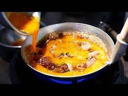 Japanese Street Food Chicken Egg Omelette Rice Japan Youtube Japanese Street Food Street Food Food