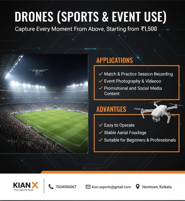 Drones for Sports Coverage & Personal Use product image