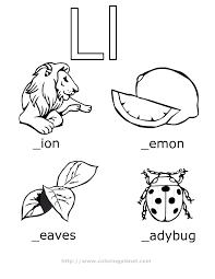 More than 600 free online coloring pages for kids: L Coloring Page Coloring Home