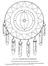 Dream Catcher Free Kids Coloring Pages Mandala Coloring Pages Unicorn Coloring Pages