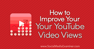 How To Improve Your Youtube Video Views Social Media Examiner