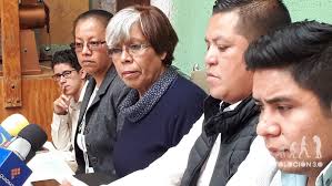 María Elena Avilés Alendar, encargada de despacho de la alcaldía de  Nahuatzen