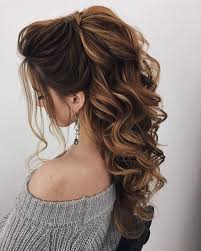 Have your hairstylist gather all of your hair near the nape of your neck. 145 Exquisite Wedding Hairstyles For All Hair Types