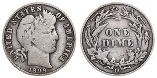 1899 O Barber Dime Coin Value Prices Photos Info