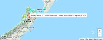 As a result, new zealand has very stringent building regulations. Moderately Strong Magnitude 5 7 Quake Hits New Zealand S South Island Volcanodiscovery