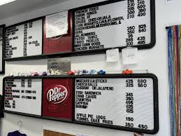 Menu at Prize Package restaurant, Topeka