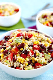 Brown Rice Salad Recipe Recipe Brown Rice Salad Recipe Side Dish Recipes Healthy Rice Salad Vegan