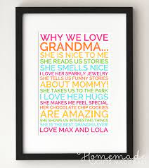 Any gift with the grandkids' names on it is an automatic love. 10 Best Grandma Gifts