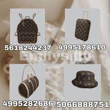Bags 2 3 4 5 Bloxburg Codes Codes For Bloxburg Bloxburg Accessories Codes
