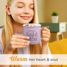 Amazon.com: Christian Art Gifts Lavender Camp Style Ceramic Coffee Mug