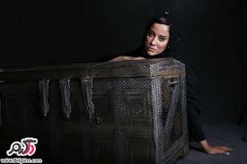 نتیجه تصویری برای گریم آشا محرابی با قیافه دیدنی در فیلم جدید