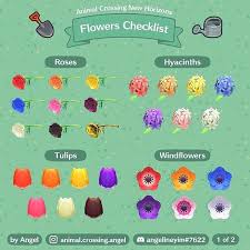 Hi On Instagram Flower List Note Lily Of The Valley Isn T Included In This List In Order To Get I In 2020 List Of Flowers Lily Of The Valley Animal Crossing