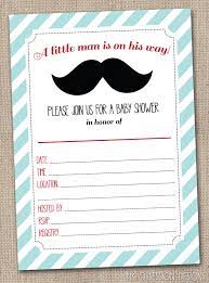 Free Mustache Birthday Invitations Template Mustache Baby Shower Invitations Boy Baby Shower Invitations Printable Baby Shower Invitations