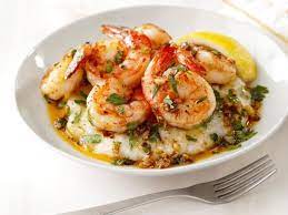 Lemon Garlic Shrimp And Grits Recipe Food Network Recipes Recipes Lemon Garlic Shrimp And Grits Recipe