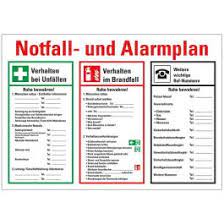 Es gibt eine vielzahl an kostenlosen videobearbeitungsprogrammen, mit denen sie grandiose filme erstellen können. Grosser Notfallplan Und Alarmplan Aushang Aus Kunststoff 70 X 50 Cm