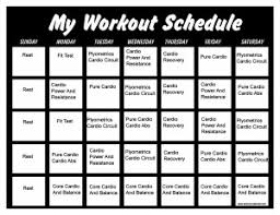 insanity workout schedule print a workout calendar