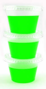 Since 1/3 or.33 of 8 ounces is 2.64 ounces, 2/3 u.s. Jello Shot Cups With Lids