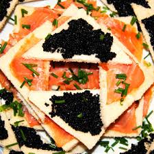 Tartine con uova di lompo. Tartine Al Caviale Ostematto It