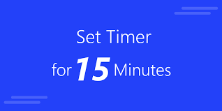 Presentation timer app for mac. Set Timer For 15 Minutes Presentation